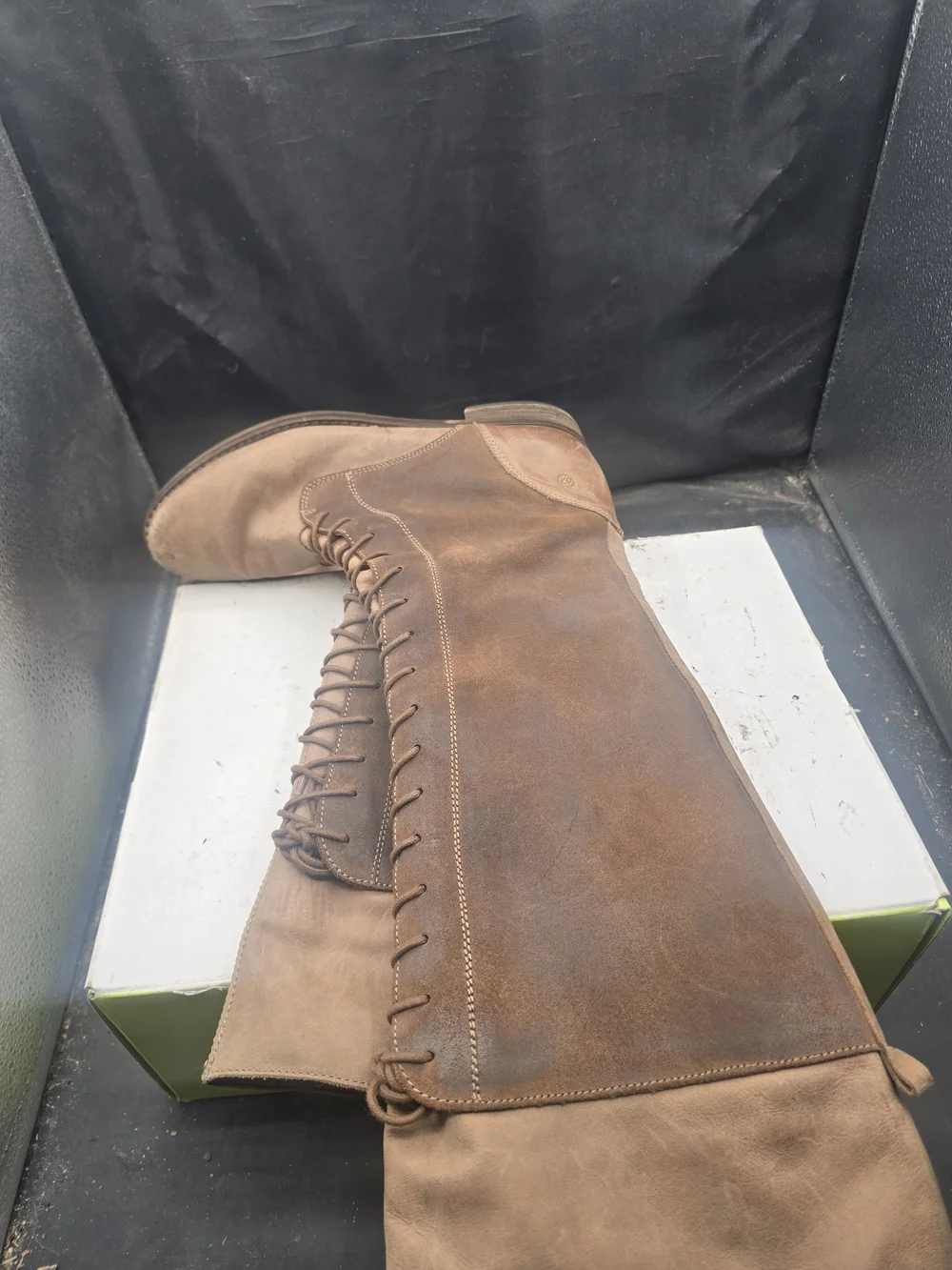Sixtyseven Tan Suede Men's Lace-Up Boots